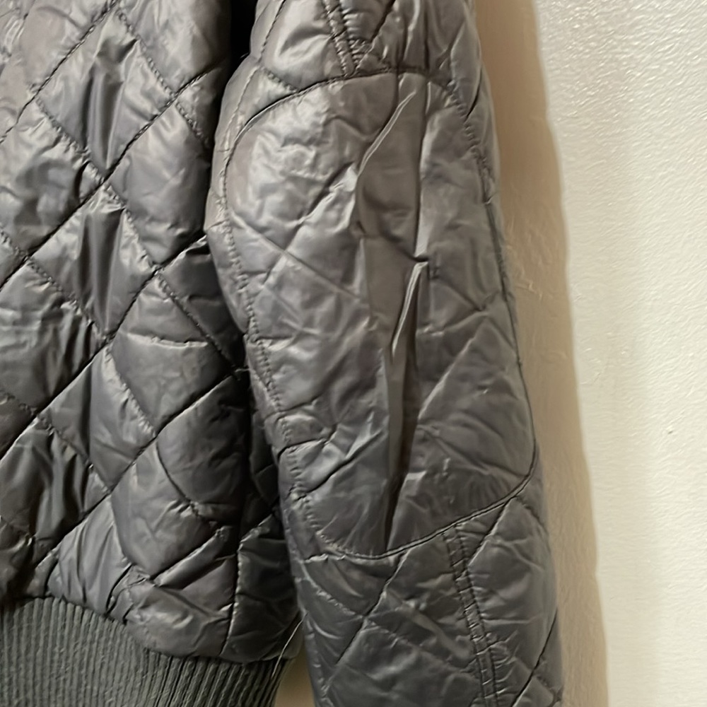 French Connection Gray Puffer Jacket - image 6